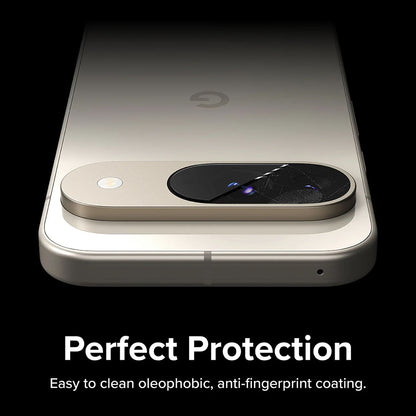 Película Protetora de Câmera Traseira Ringke para Google Pixel 9, Vidro Temperado, Conjunto de 3 Peças, Transparente