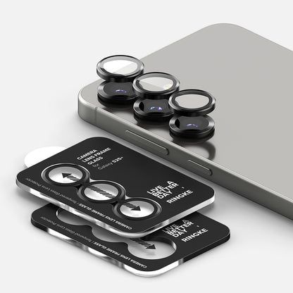 Película Protetora Ringke para Câmara Traseira para Samsung Galaxy S25 S931, Vidro Temperado, Preta