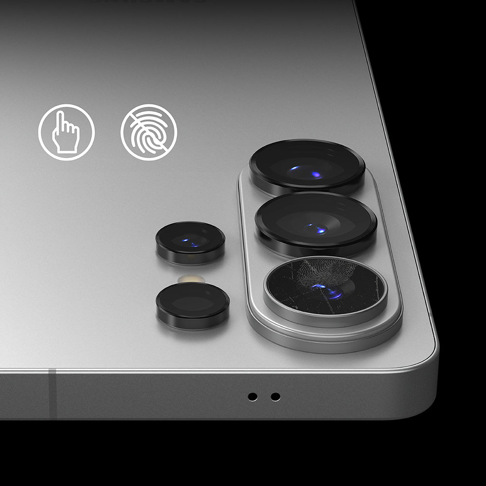 Película Protetora de Câmera Traseira Ringke para Samsung Galaxy S26 Ultra S948, Vidro Temperado, Conjunto de 2 peças, Preta