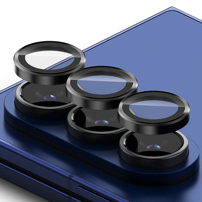 Película Protetora Ringke para Câmara Traseira do Samsung Galaxy Z Fold7 F966, Vidro Temperado, Conjunto de 2 Peças, Preta