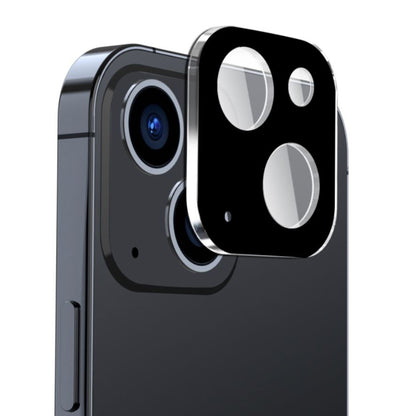 Película protetora para Câmara Traseira Techsuit para Apple iPhone 15 Plus / 15, Vidro Temperado, Preto