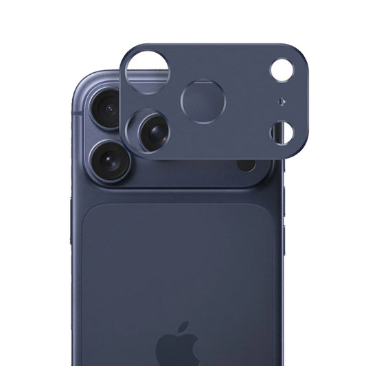 Película protetora para Câmara Traseira Techsuit para Apple iPhone 17 Pro Max, Vidro Temperado, Azul Escuro