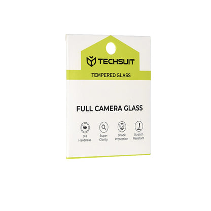 Película Protetora Techsuit para Câmara Traseira do Apple iPhone 17 Pro Max, Vidro Temperado, Preta