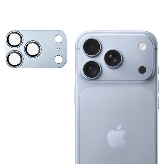 Película de proteção para a câmara traseira Techsuit para Apple iPhone 18 Pro Max, vidro temperado, azul-claro