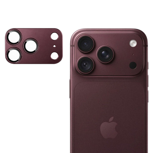 Película de proteção para a câmara traseira Techsuit para Apple iPhone 18 Pro Max, vidro temperado, cor de vinho