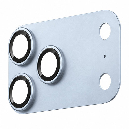 Película de proteção para a câmara traseira Techsuit para Apple iPhone 18 Pro, vidro temperado, azul-claro