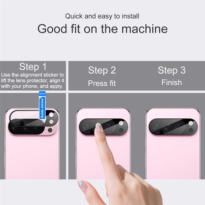 Película Protetora Techsuit para Câmara Traseira do Google Pixel 10a, Vidro Temperado, Preta