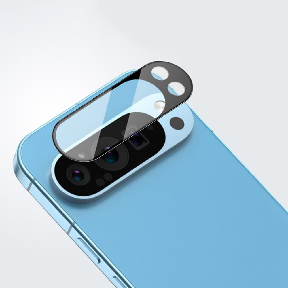 Película protetora para Câmara Traseira Techsuit para Google Pixel 9 Pro XL, Vidro Temperado, Preto