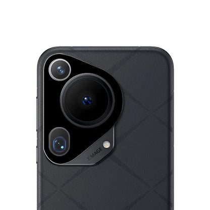 Techsuit Rear Camera Protection Film for Huawei Pura 70 Ultra, Tempered Glass, Black