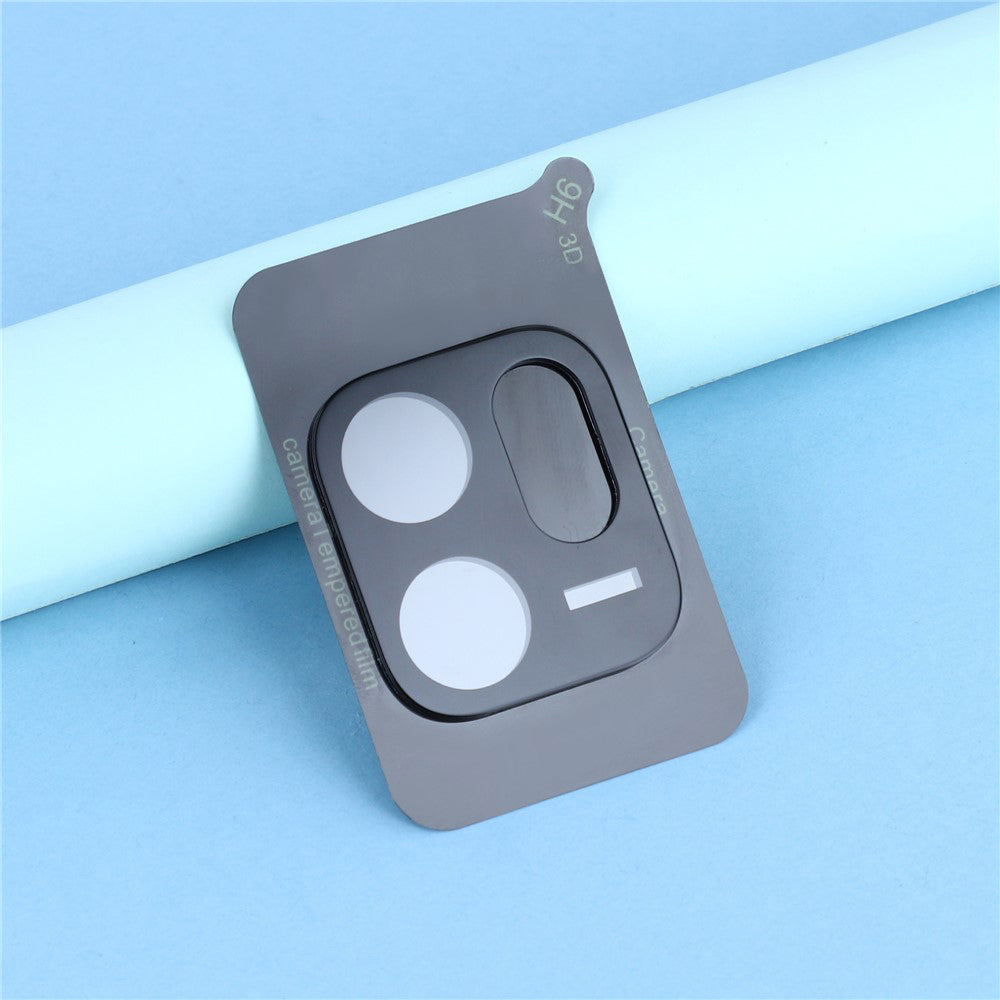 Película protetora para Câmara Traseira Techsuit para Oppo Reno14 FS 5G / Reno14 F, Vidro Temperado, Preto