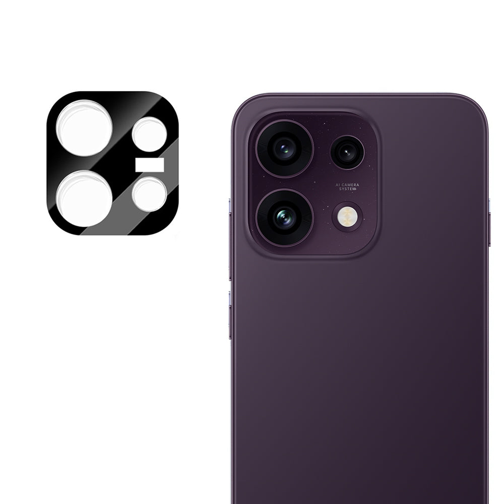 Película protetora para Câmara Traseira Techsuit para Oppo Reno16 F / Reno16 FS, Vidro Temperado, Preto