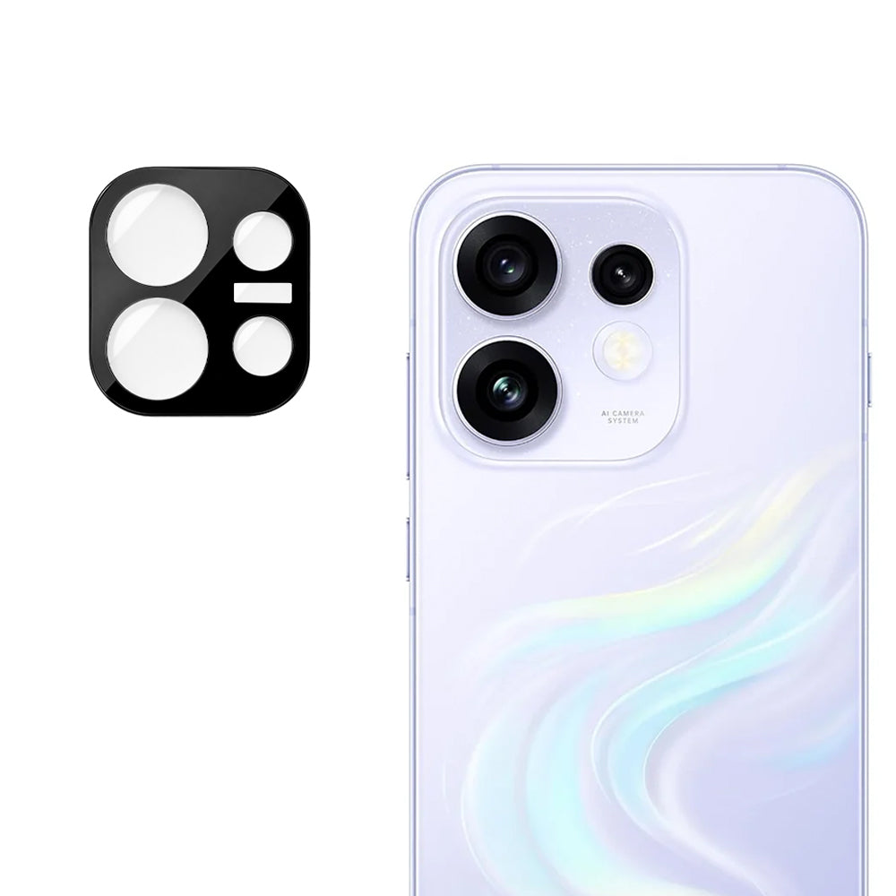 Película protetora para Câmara Traseira Techsuit para Oppo Reno16, Vidro Temperado, Preto