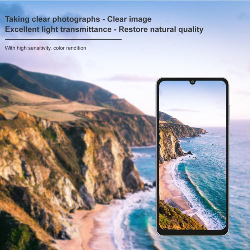 Película protetora para Câmara Traseira Techsuit para Samsung Galaxy A07 4G A075, Vidro Temperado, Preto