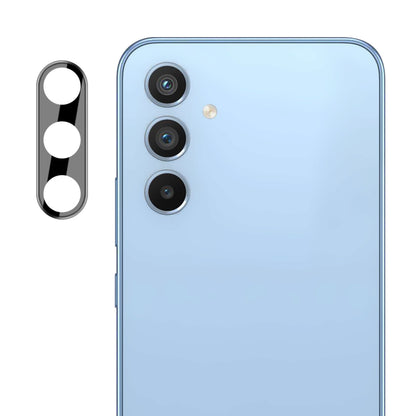 Película de Proteção para Câmera Traseira Techsuit para Samsung Galaxy A34 A346, Vidro Temperado, Preta