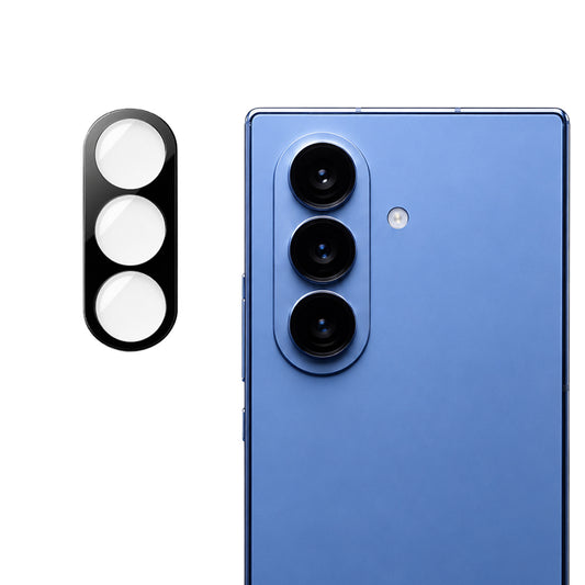Película protetora para Câmara Traseira Techsuit para Samsung Galaxy Z Fold8 Ultra F971, Vidro Temperado, Preto