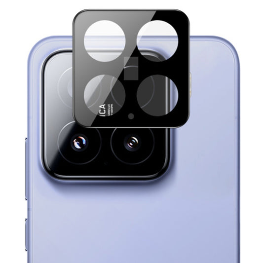 Película protetora para Câmara Traseira Techsuit para Xiaomi 15, Vidro Temperado, Preto