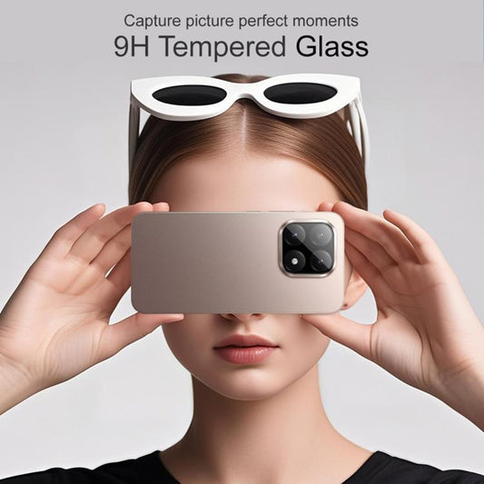Película protetora para Câmara Traseira Techsuit para Xiaomi 15T Pro, Vidro Temperado, Preto
