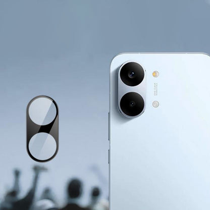 Película Protetora Techsuit para Câmara Traseira para Xiaomi Poco X8 Pro Max, Vidro Temperado, Preta