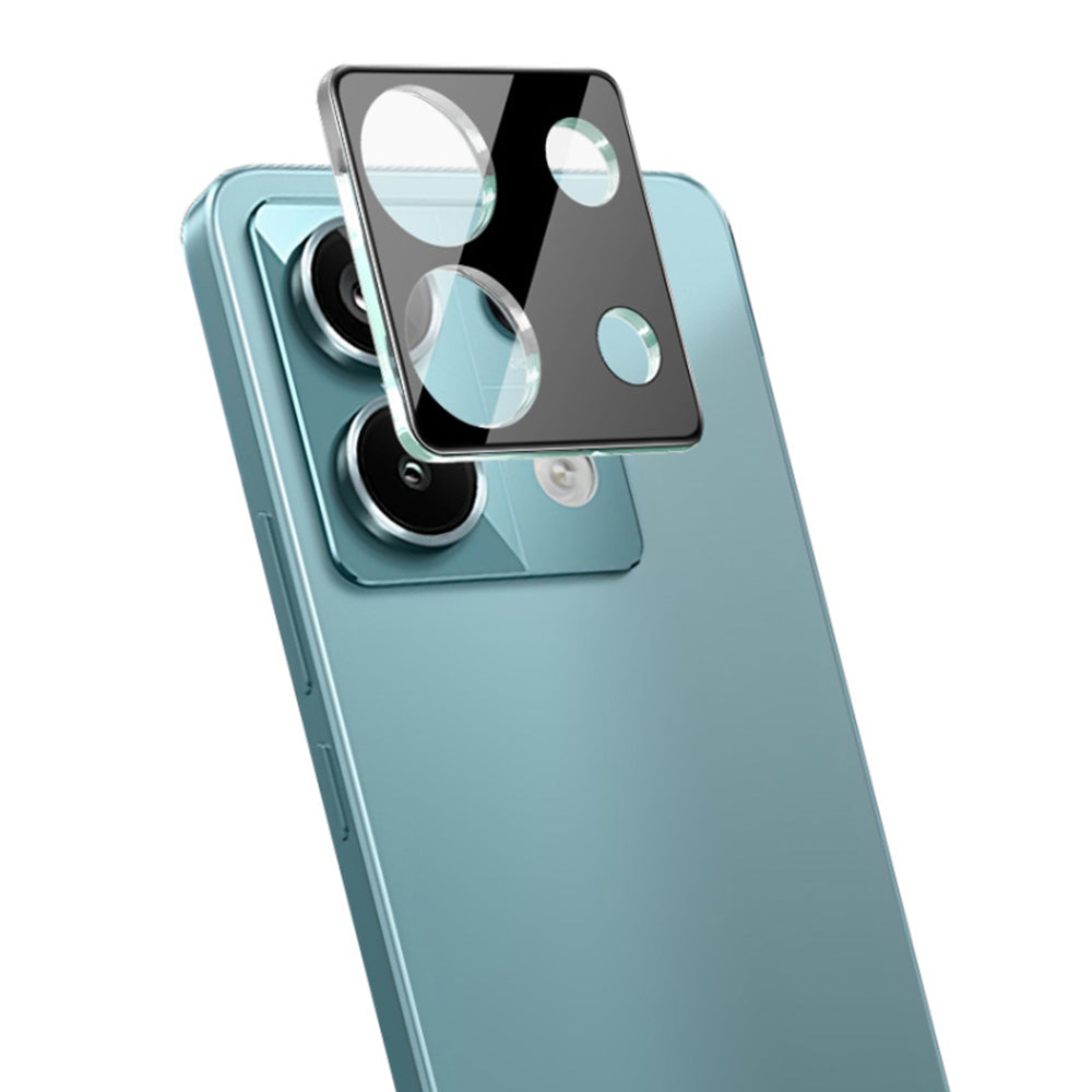 Película protetora para Câmara Traseira Techsuit para Xiaomi Redmi Note 13 5G, Vidro Temperado, Preto