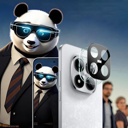 Película de Proteção para Câmera Traseira Techsuit para Xiaomi Redmi Note 15 Pro 5G, Vidro Temperado, Preta