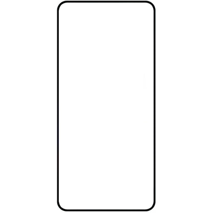 Protetor de ecrã OEM para Samsung Galaxy A73 5G A736, Vidro temperado, Cola total, 10D, Preto