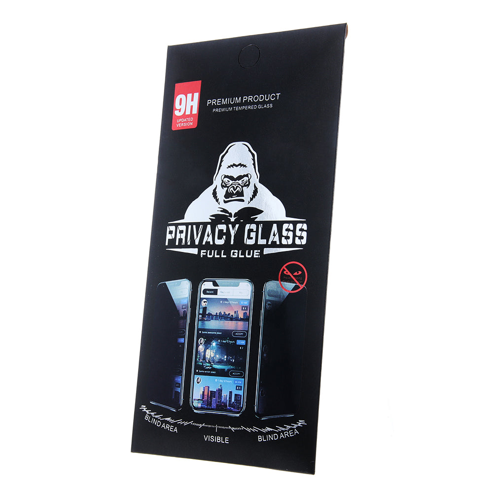 Protetor de ecrã OEM Privacy OEM para Samsung Galaxy A34 A346, proteção de vidro, cola total 