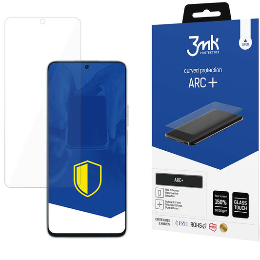 Protetor de ecrã 3MK ARC+ para Honor 90, Plástico 