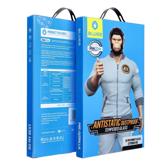 Película Protetora de Ecrã Blueo para Samsung Galaxy S24 S921, Vidro Temperado, Colagem Total, 5D, Preta