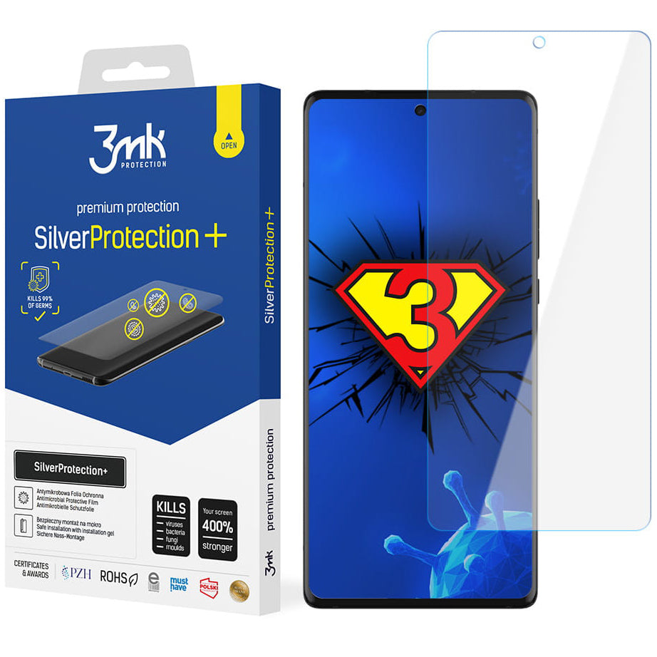Película Protetora de Ecrã 3MK Silver Protect+ para Motorola Edge 30 Ultra, Plástico