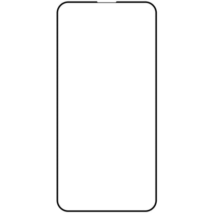 Película protetora de ecrã OEM para Apple iPhone 15 Pro Max, Vidro Temperado, Cola Total, Conjunto de 10 unidades, 9D, Preta