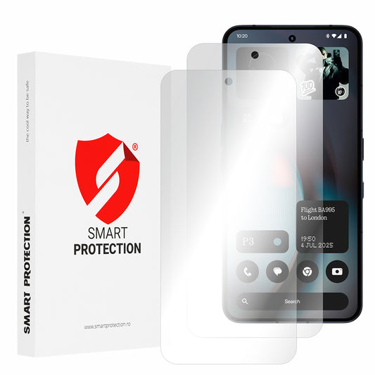 Película protetora de ecrã Smart Protection Premium Classic para Nothing Phone (3), Plástico, Conjunto de 2 unidades