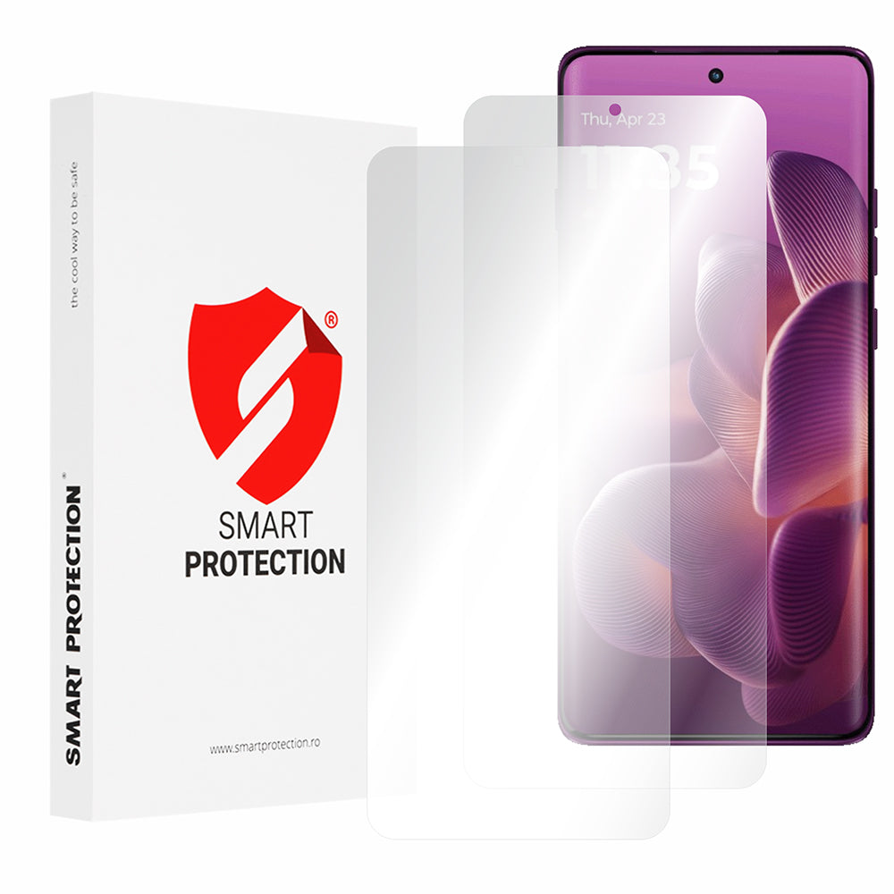 Película protetora de ecrã Smart Protection Premium Classic para Motorola Edge 60 Pro, Plástico, Conjunto de 2 unidades