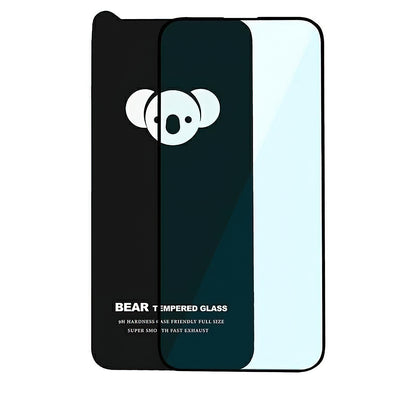 Película protetora de ecrã Bear HD para Apple iPhone 14 Pro Max, Vidro Temperado, Cola Total, Preto