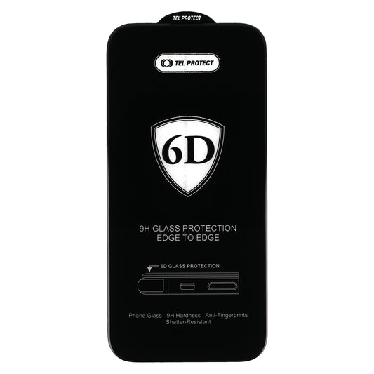 Película protetora de ecrã OEM para Samsung Galaxy S26 Ultra S948, Vidro Temperado, Cola Total, 6D, Preta