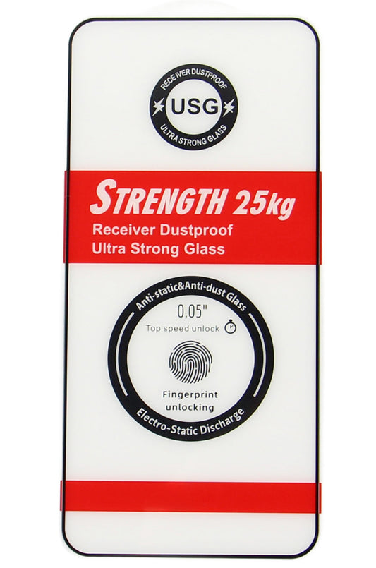 Película protetora de ecrã OEM Ultra Strong 25KG para Samsung Galaxy S26 Ultra S948, Vidro Temperado, Cola Total, 2.5D, Preta