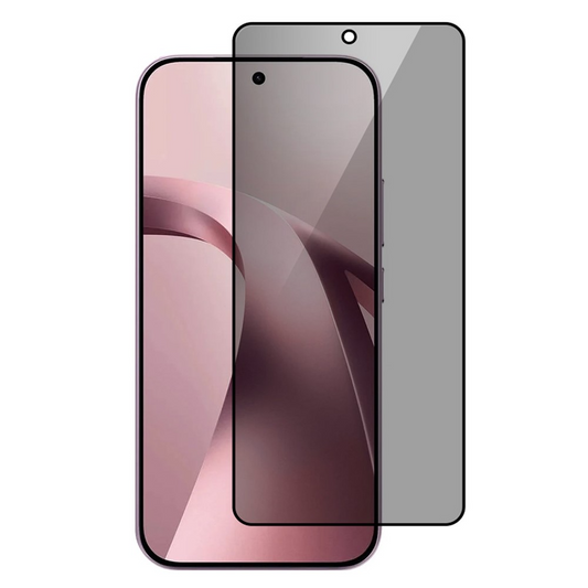 Película protetora de ecrã Privacy OEM Fingerprint Unlock para Xiaomi 17T, Vidro Temperado, Cola Total