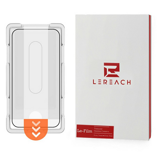 Película protetora de ecrã Lereach para Xiaomi Poco X8 Pro Max, Vidro Temperado, Cola Total, Preta