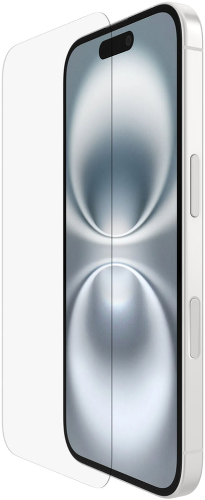 Película protetora de ecrã Belkin ScreenForce TemperedGlass para Apple iPhone 16 / 15 / 14 Pro, Vidro Temperado, Cola Total OVA135zz