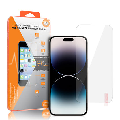 Película protetora de ecrã OEM Orange para Apple iPhone 18 Pro Max / 17 Pro Max / 16 Pro Max, Vidro Temperado, Cola Total