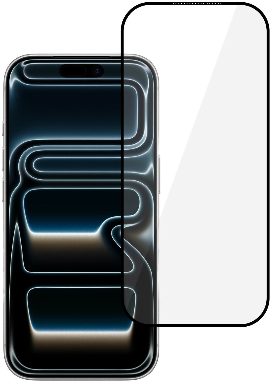 Película de proteção de ecrã Tel Protect 10X HD DLC Diamond Coating para Apple iPhone 18 Pro Max / 17 Pro Max, Vidro Temperado, Full Glue, Preta