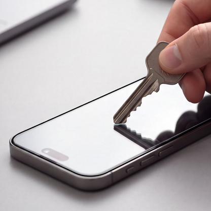 Película protetora de ecrã Tech-Protect OneTouch para Apple iPhone 18 Pro Max / 17 Pro Max, Vidro Temperado, Cola Total, Conjunto de 2 unidades, Transparente