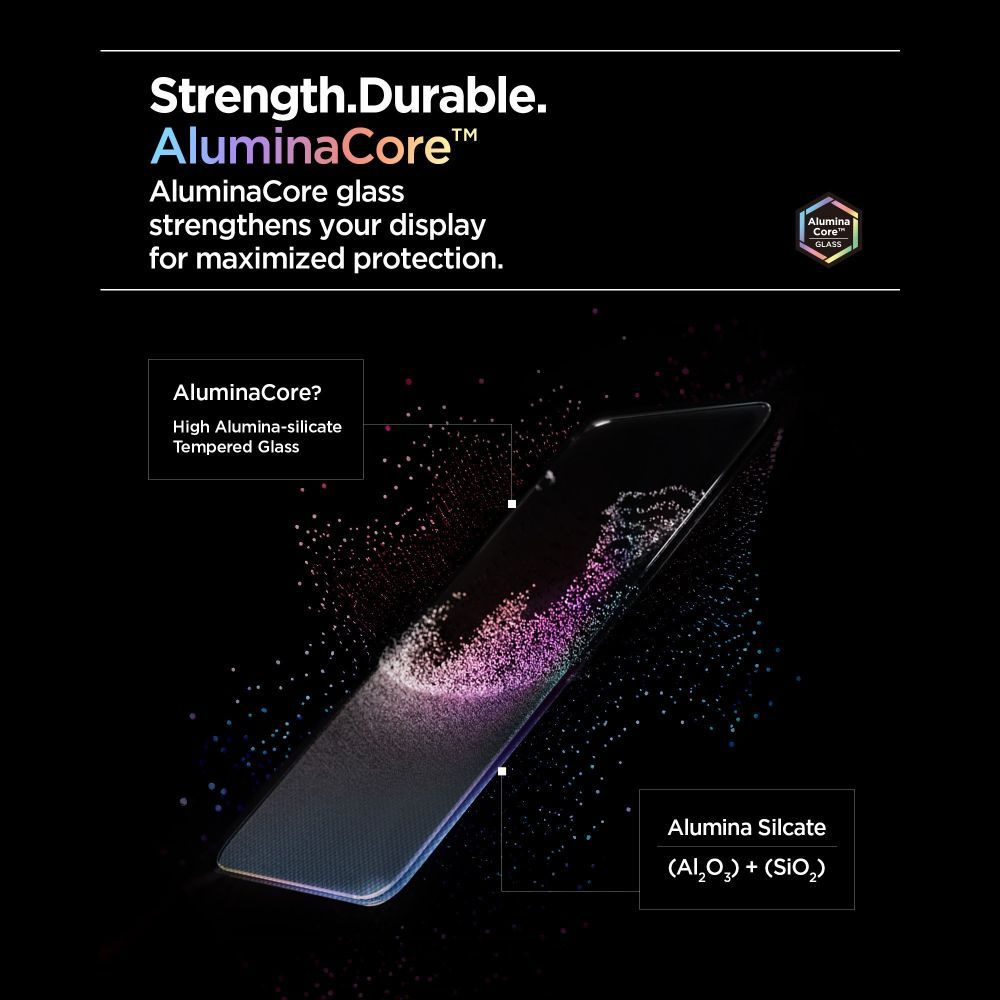 Película Protetora de Ecrã Spigen GlastR Align Master Slim para Apple iPhone 17, Vidro Temperado, Colagem Total, Conjunto de 3 peças AGL10484