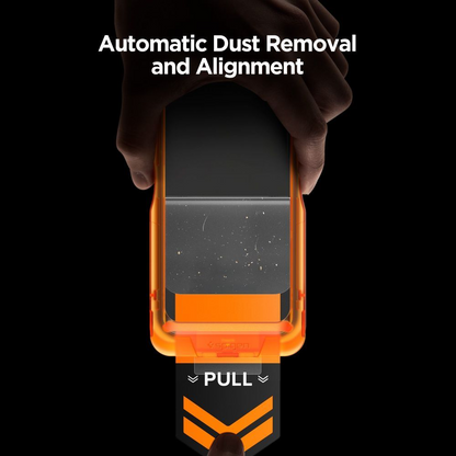 Película Protetora de Ecrã Spigen GlastR Align Master Slim para Apple iPhone 17, Vidro Temperado, Colagem Total, Conjunto de 3 peças AGL10484