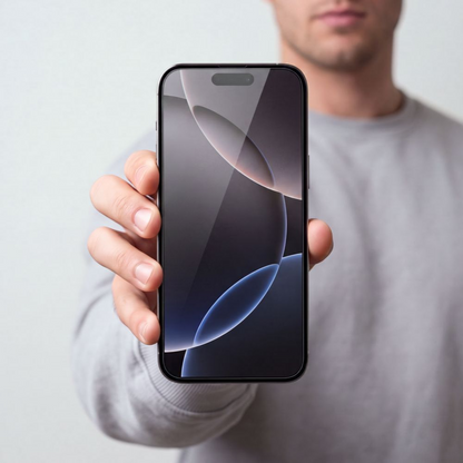 Película protetora de ecrã Tech-Protect OneTouch para Apple iPhone 18 Pro / 17 Pro, Vidro Temperado, Cola Total, Conjunto de 2 unidades, Transparente