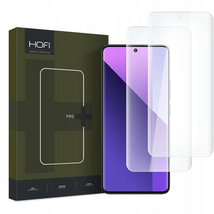 HOFI PRO+ Protetor de ecrã para Xiaomi Redmi Note 13 Pro+, vidro de proteção, cola UV, conjunto de 2 peças