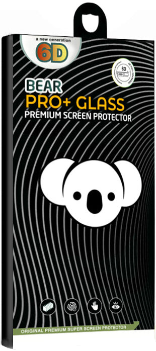 Película protetora de ecrã Bear PRO+ para Samsung Galaxy S25 S931, Vidro Temperado, Cola Total, Preta