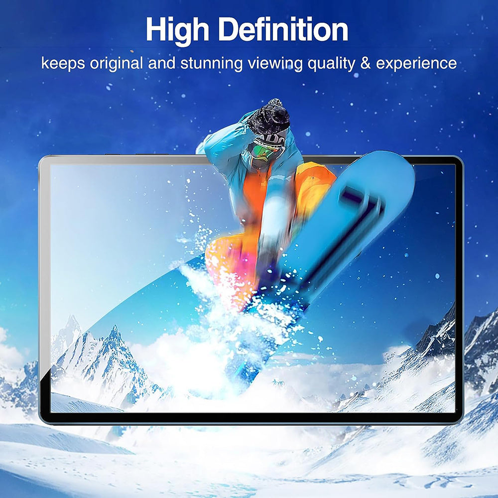 Película protetora de ecrã Lito Classic para Samsung Galaxy Tab S9 FE / Tab S9, Vidro Temperado, Cola Total, 2.5D
