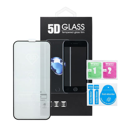 Película protetora de ecrã OEM para Honor 400, Vidro Temperado, Cola Total, 5D, Preta