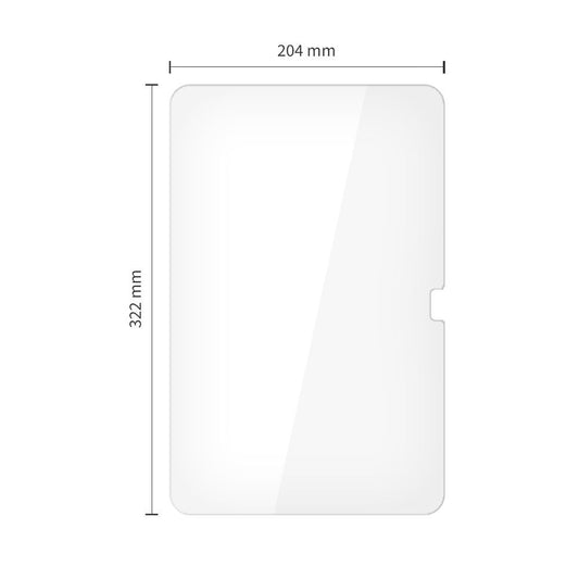 Película Protetora de Ecrã Tech-Protect FIT+ para Samsung Galaxy Tab S11 Ultra / Tab S10 Ultra, Vidro Temperado, Colagem Total, Conjunto de 2 peças, 2.5D