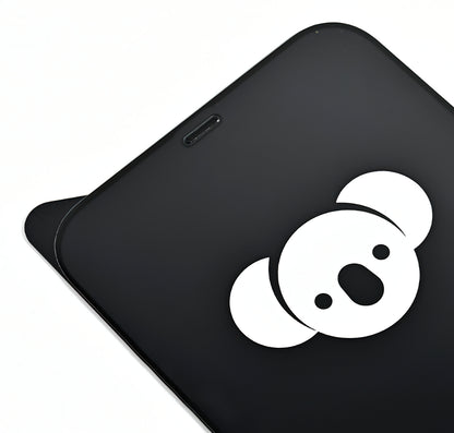 Película protetora de ecrã Bear HD para Apple iPhone 14 Pro Max, Vidro Temperado, Cola Total, Preto